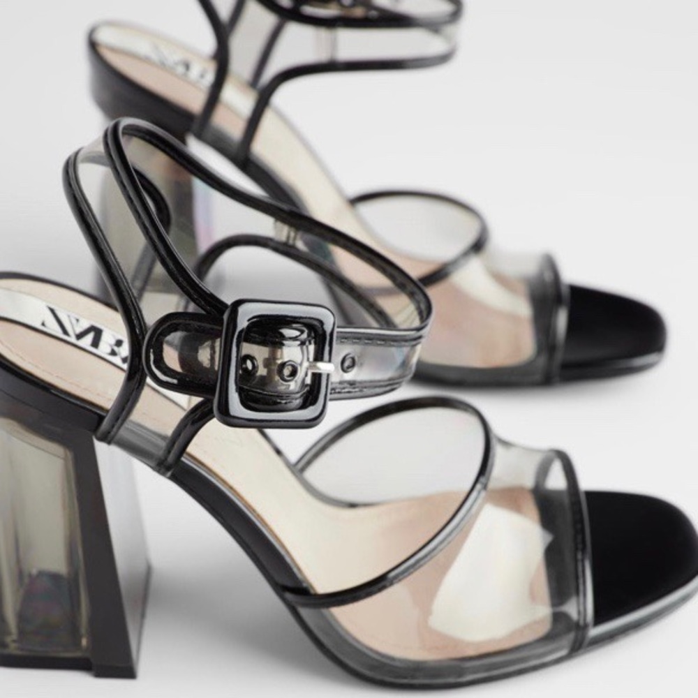Open to offers ❤️ZARA HIGH HEEL VINYL SANDALS